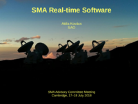 SMA Realtime Software (2018)